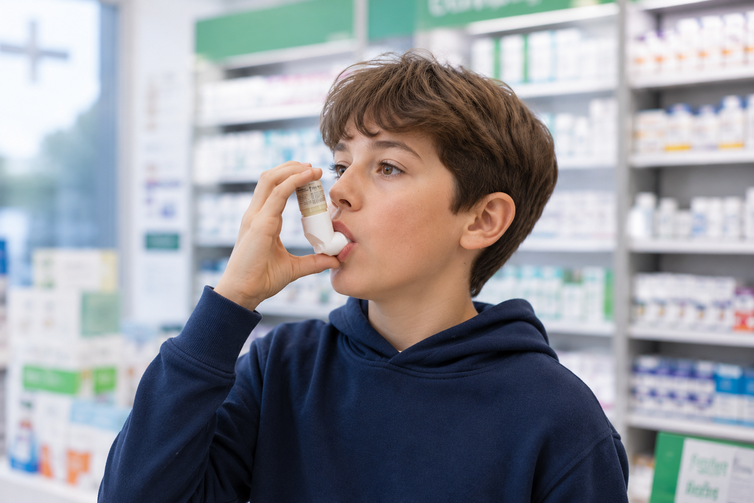 Apotheken-Team führt eine pharmazeutische Dienstleistung durch